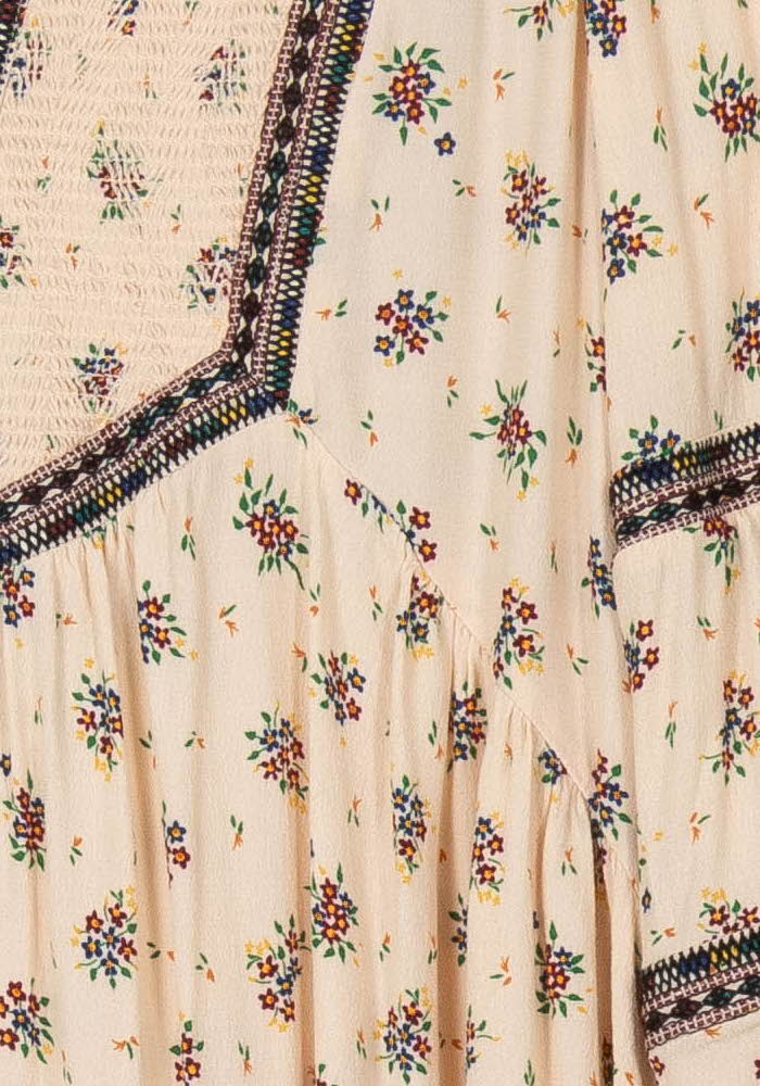 Robe Courte Beige - Taille XS/34 de la marque ba&sh | PARAD104716 - Vendu par Paradigme - Image 3