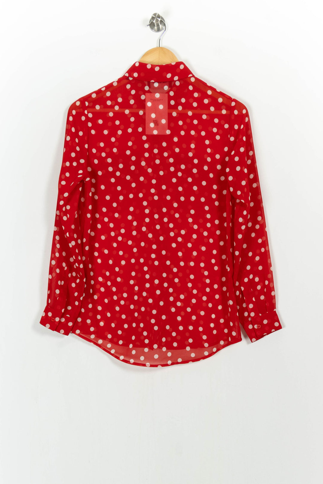 Chemise Rouge et Blanche - Taille XS/34 de la marque The Kooples | PARAD104717 - Vendu par Paradigme - Image 4