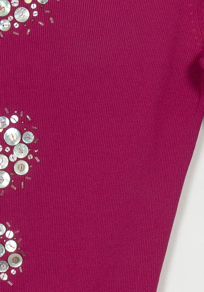 Pull Rose - Taille S/36 de la marque Maison 123 | PARAD104718 - Vendu par Paradigme - Image 3