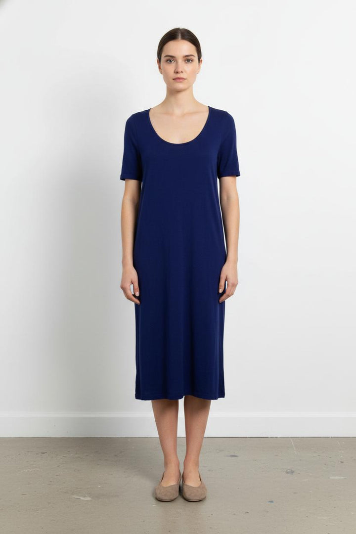 Robe Longue Bleue - Taille XL/42 de la marque Max Mara | PARAD104719 - Vendu par Paradigme - Image 1