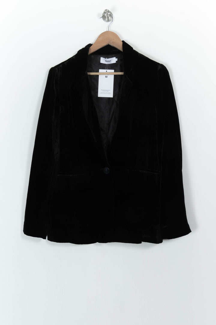 Blazer Noir - Taille S/36 de la marque Notshy Cashmere | PARAD104720 - Vendu par Paradigme - Image 2