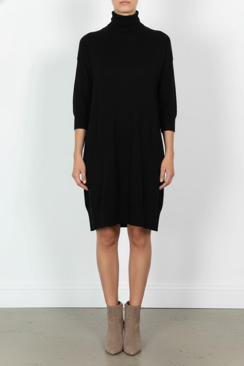 Robe Pull Noire - Taille L/40 de la marque Gerard Darel | PARAD104723 - Vendu par Paradigme - Image 1