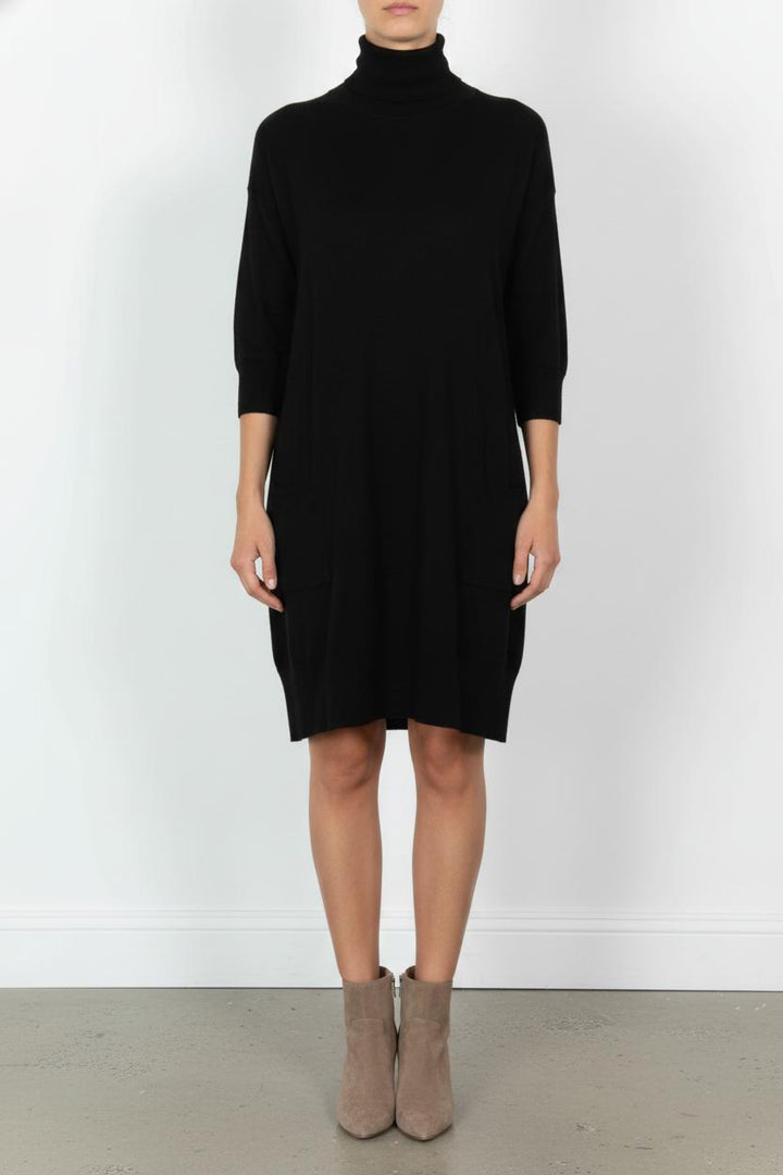 Robe Pull Noire - Taille L/40 de la marque Gerard Darel | PARAD104723 - Vendu par Paradigme - Image 1