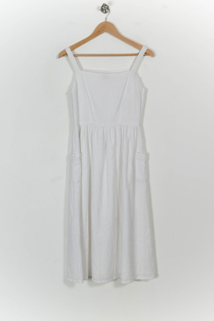 Robe Midi Blanche - Taille XS/34 de la marque Karl Marc John | PARAD104727 - Vendu par Paradigme - Image 4