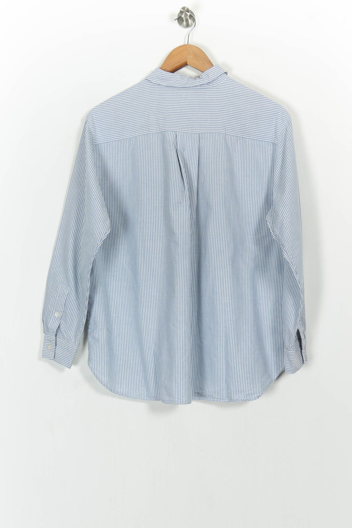 Chemise Rayée Bleue et Blanche - Taille L/40 de la marque Sézane | PARAD104732 - Vendu par Paradigme - Image 4