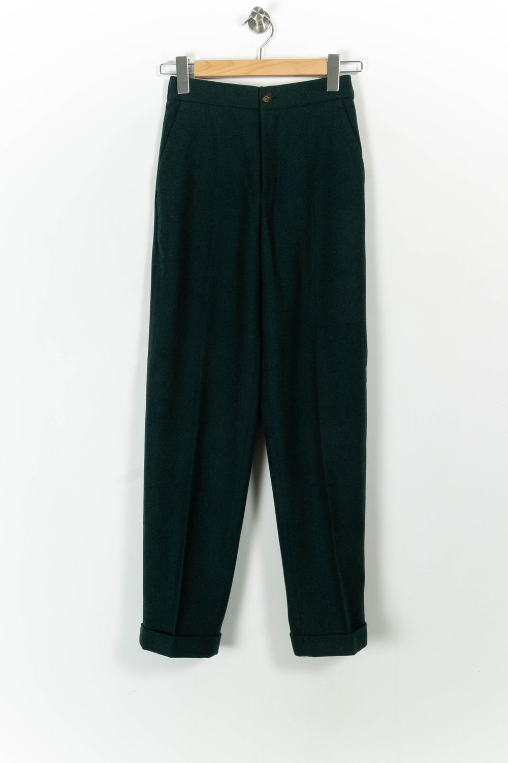 Pantalon Vert - Taille M/38 de la marque Léon & Harper | PARAD104735 - Vendu par Paradigme - Image 2