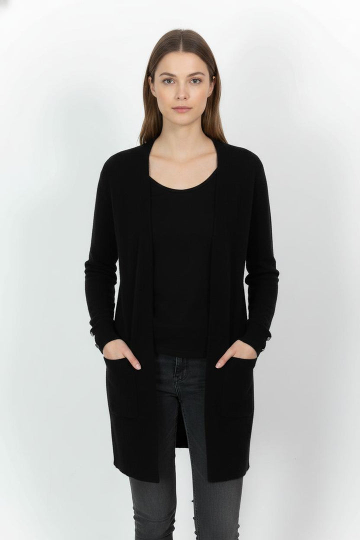 Cardigan Noir - Taille S/36 de la marque IKKS | PARAD104736 - Vendu par Paradigme - Image 1