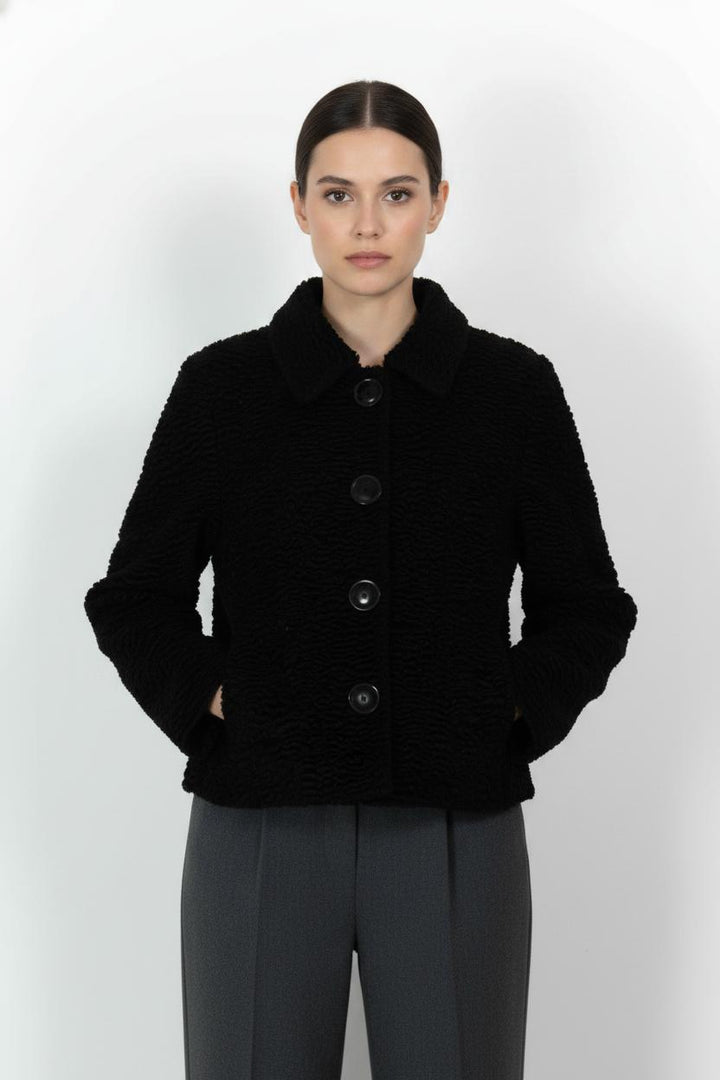 Veste Noire - Taille M/38 de la marque Gerard Darel | PARAD104743 - Vendu par Paradigme - Image 1