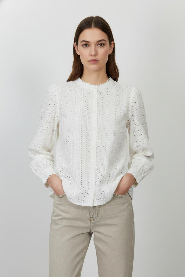 Blouse Blanche - Taille XL/42 de la marque Sézane | PARAD104746 - Vendu par Paradigme - Image 1