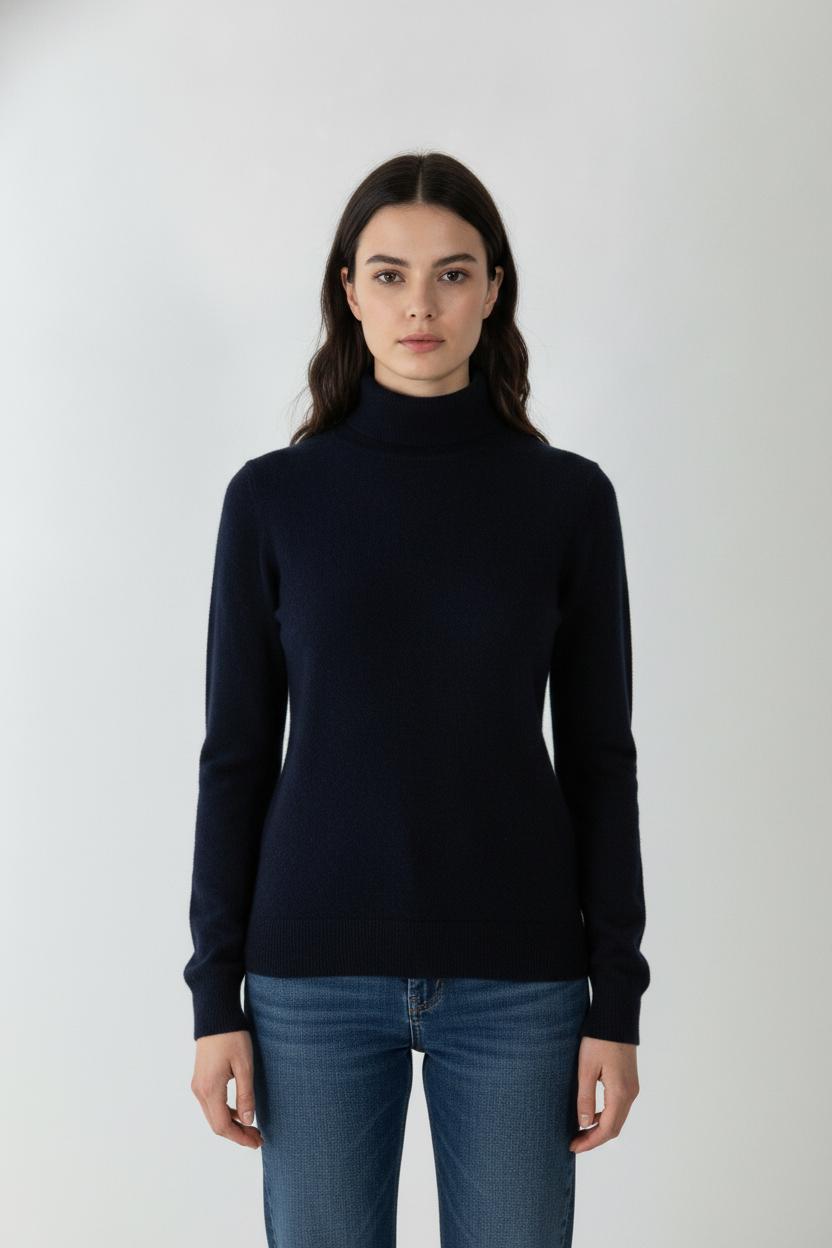 Pull Col Roulé Bleu - Taille S/36 de la marque From Future | PARAD104748 - Vendu par Paradigme - Image 1