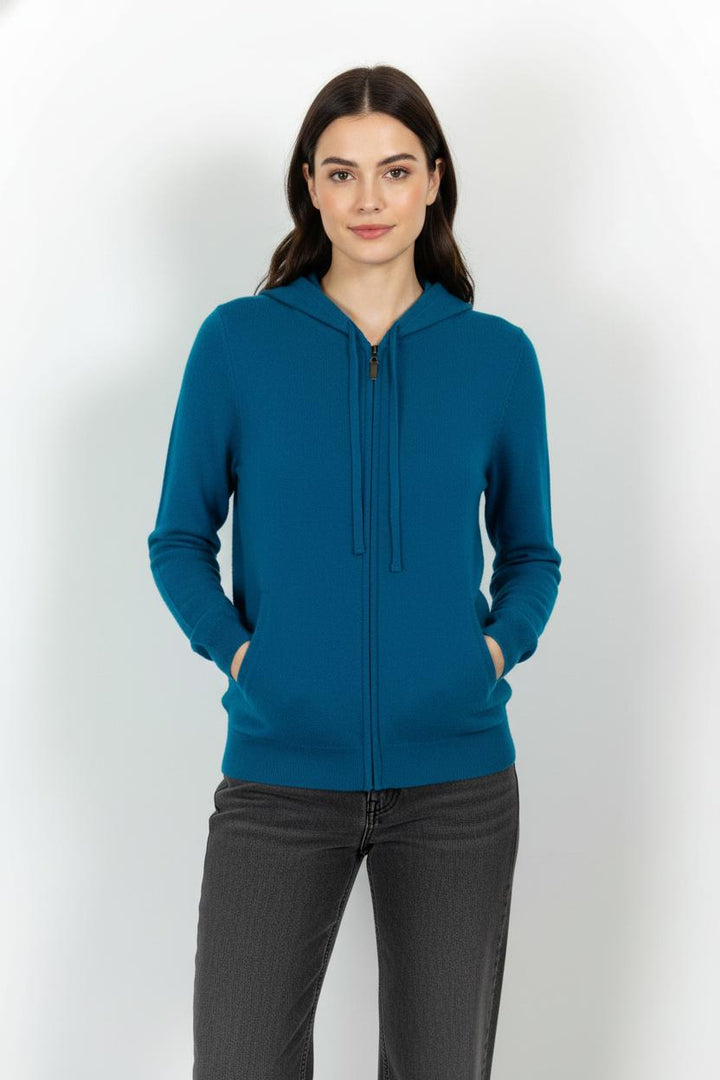 Sweat à Capuche Bleu - Taille M/38 de la marque Eric Bompard | PARAD104750 - Vendu par Paradigme - Image 1
