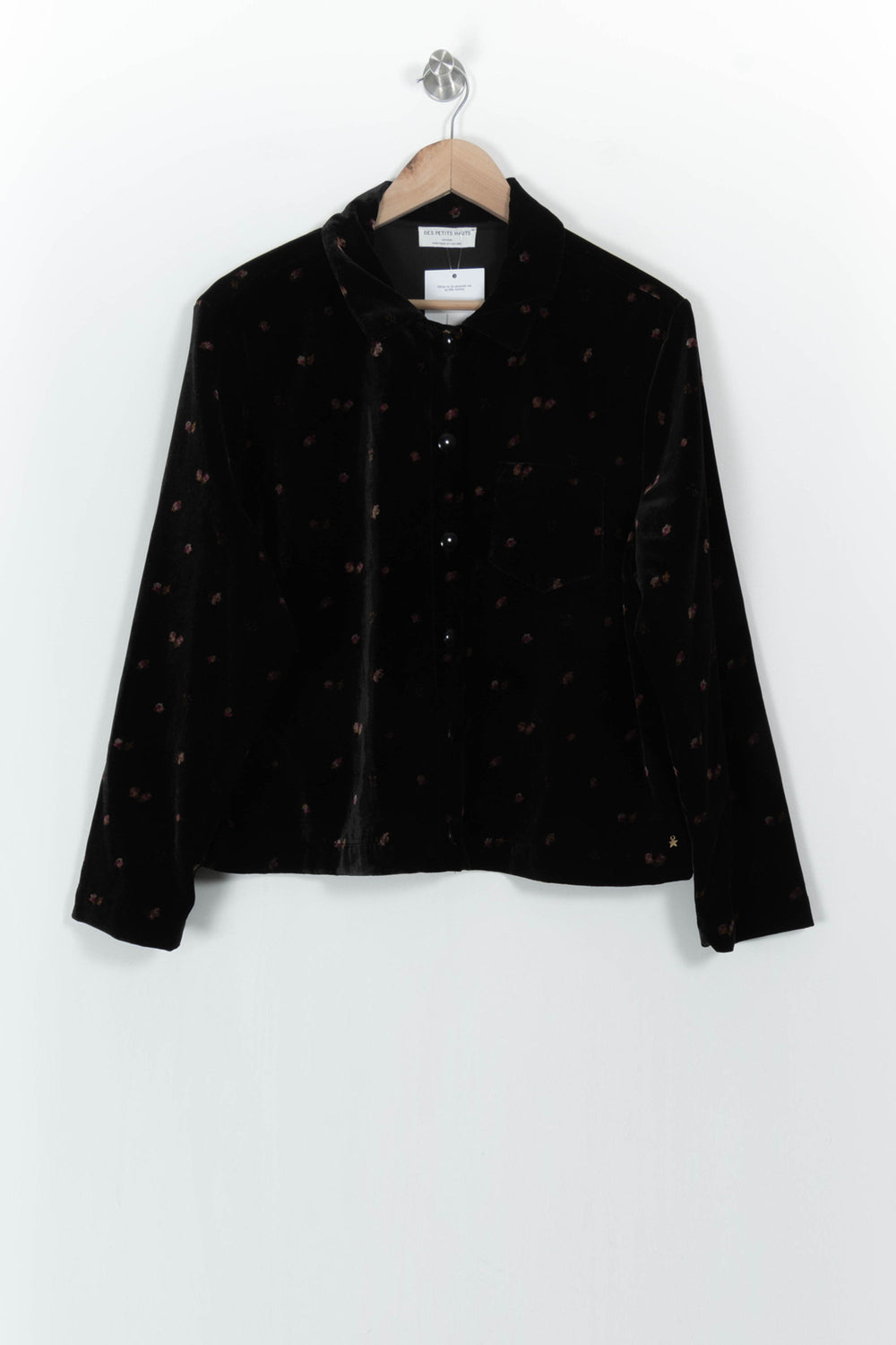 Chemise Noire - Taille L/40 de la marque Des petits hauts | PARAD104751 - Vendu par Paradigme - Image 2