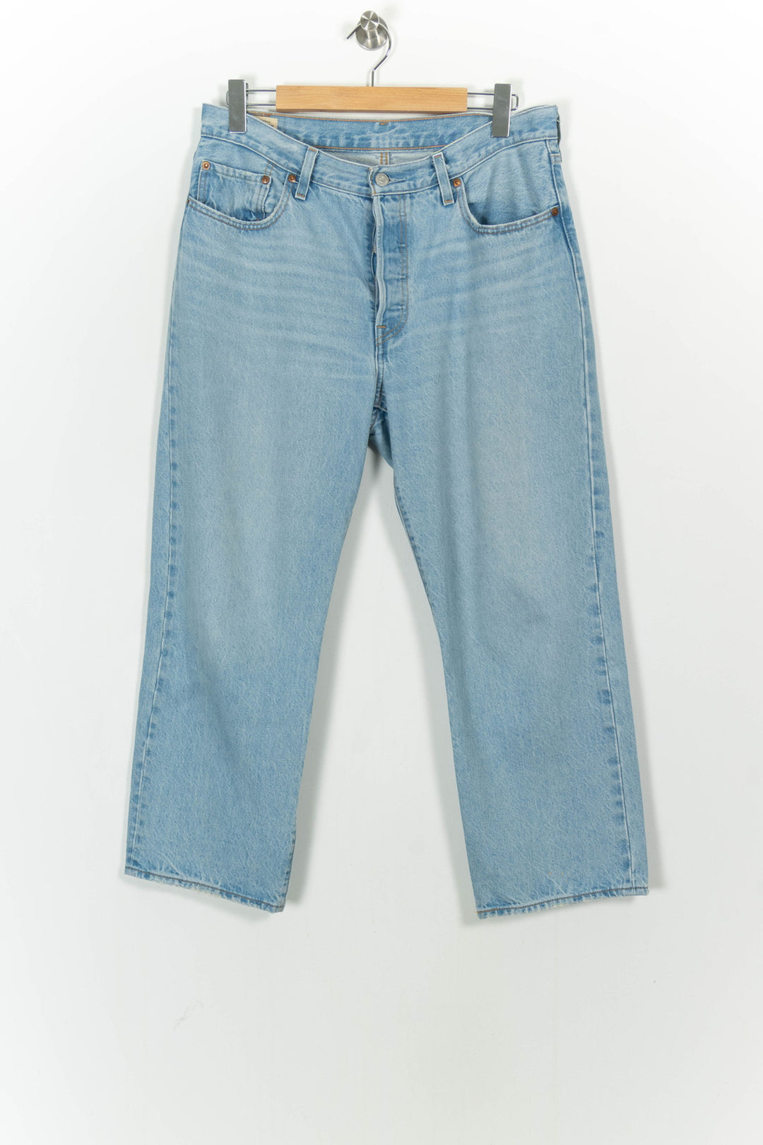 Jean Droit Bleu - Taille XL/42 de la marque Levi's | PARAD104752 - Vendu par Paradigme - Image 2