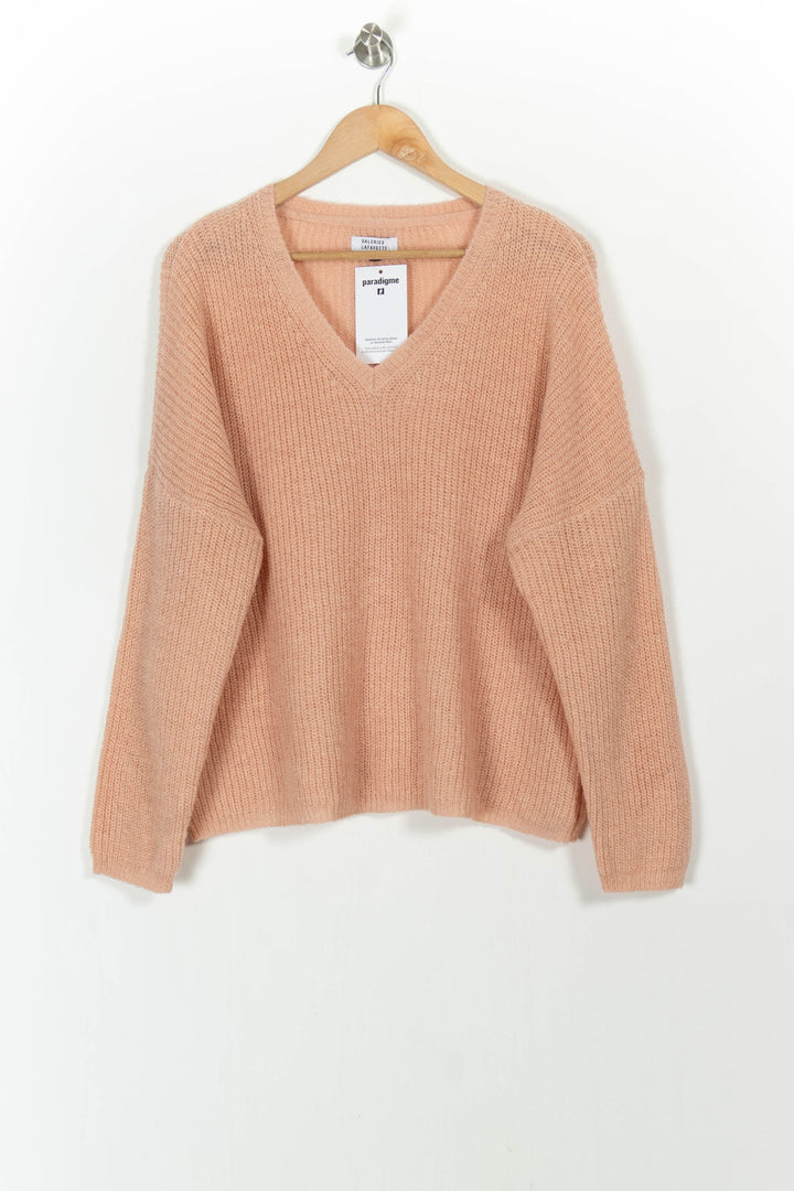 Pull Rose - Taille L/40 de la marque Galeries Lafayette | PARAD104766 - Vendu par Paradigme - Image 2