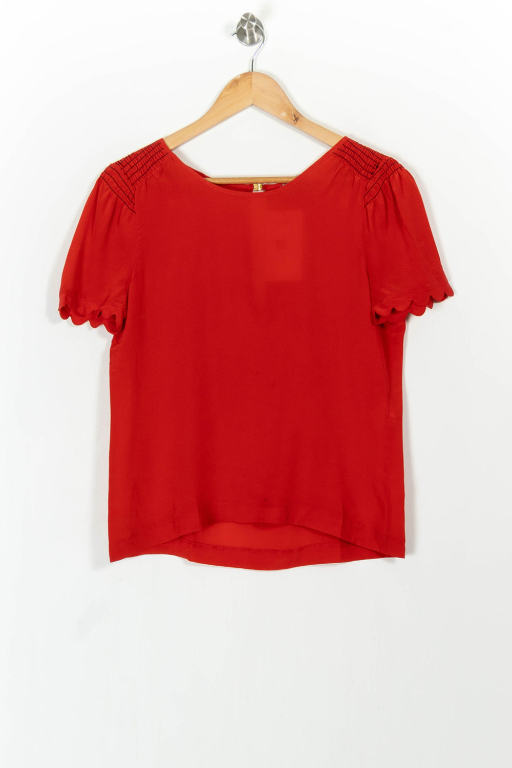 Blouse Rouge - Taille M/38 de la marque Maje | PARAD104776 - Vendu par Paradigme - Image 2