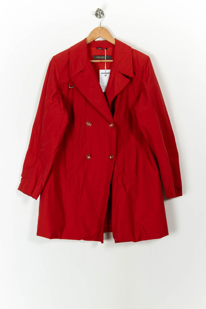 Trench Rouge - Taille XXL/44 de la marque Marina Rinaldi | PARAD104778 - Vendu par Paradigme - Image 2