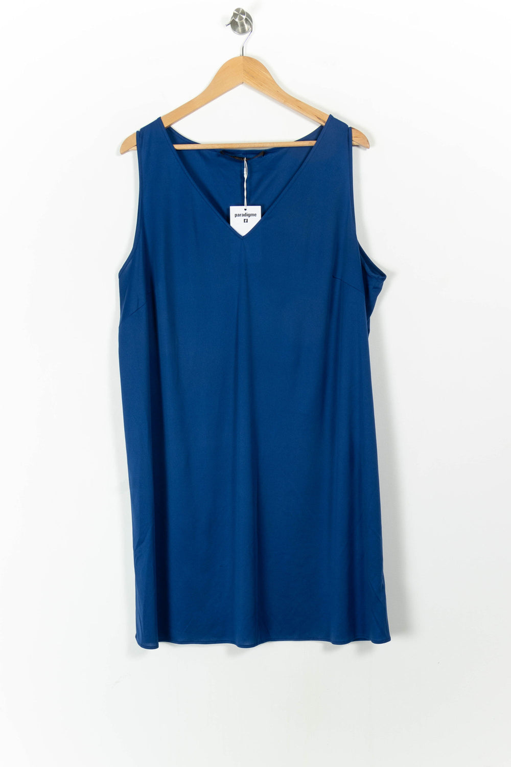 Robe sans manches Bleue - Taille XXL/44 de la marque Marina Rinaldi | PARAD104779 - Vendu par Paradigme - Image 2