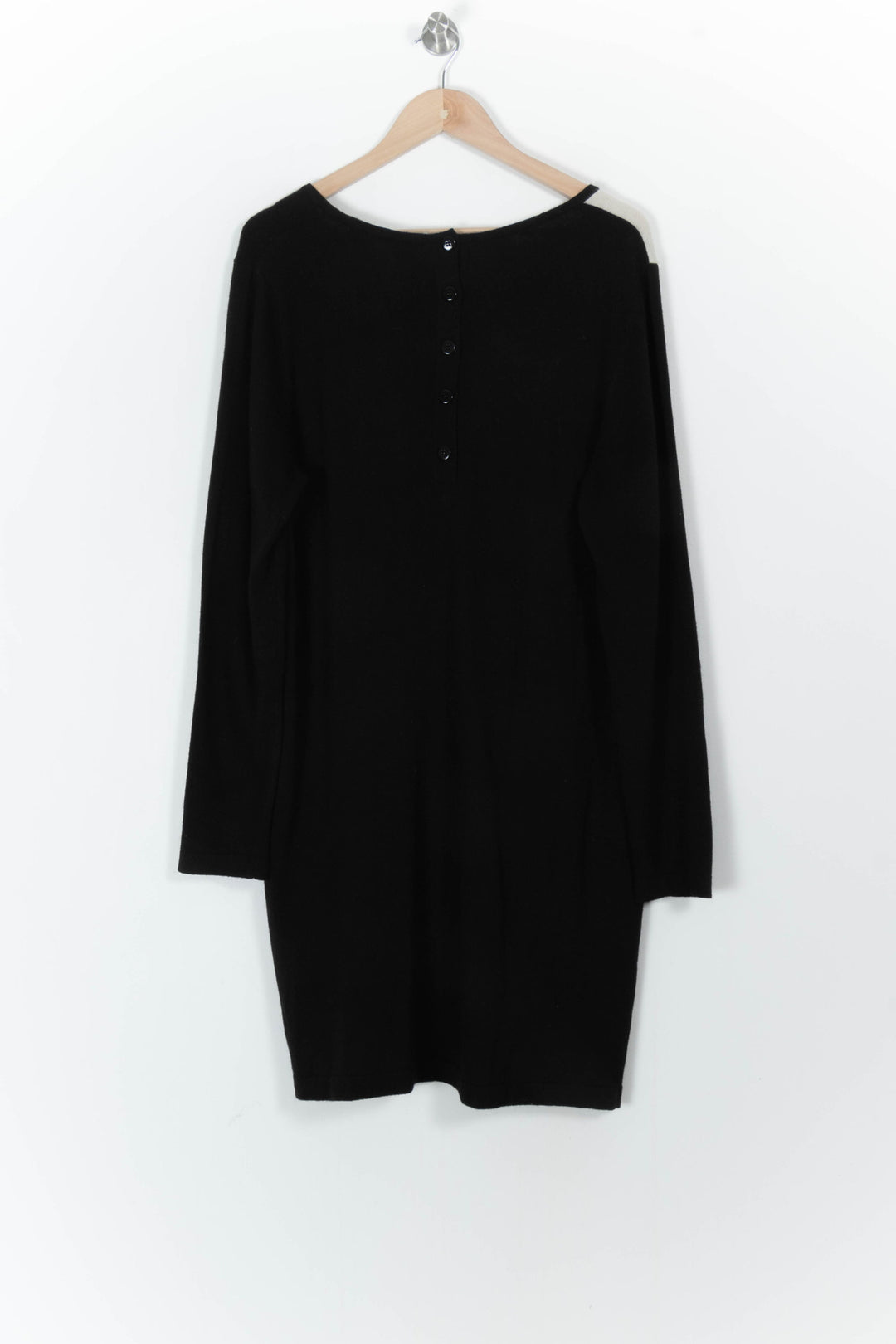 Robe Pull Noire et Grise - Taille XXXL/46 de la marque Marina Rinaldi | PARAD104782 - Vendu par Paradigme - Image 4
