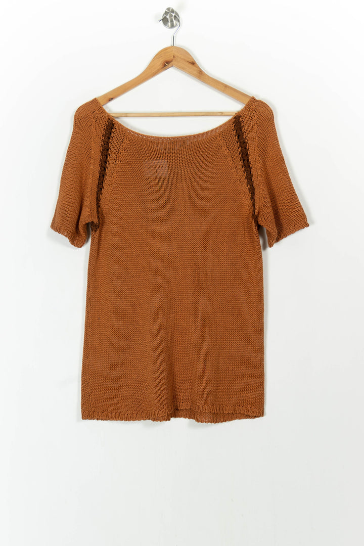 Pull Orange - Taille M/38 de la marque Marina Rinaldi | PARAD104787 - Vendu par Paradigme - Image 4