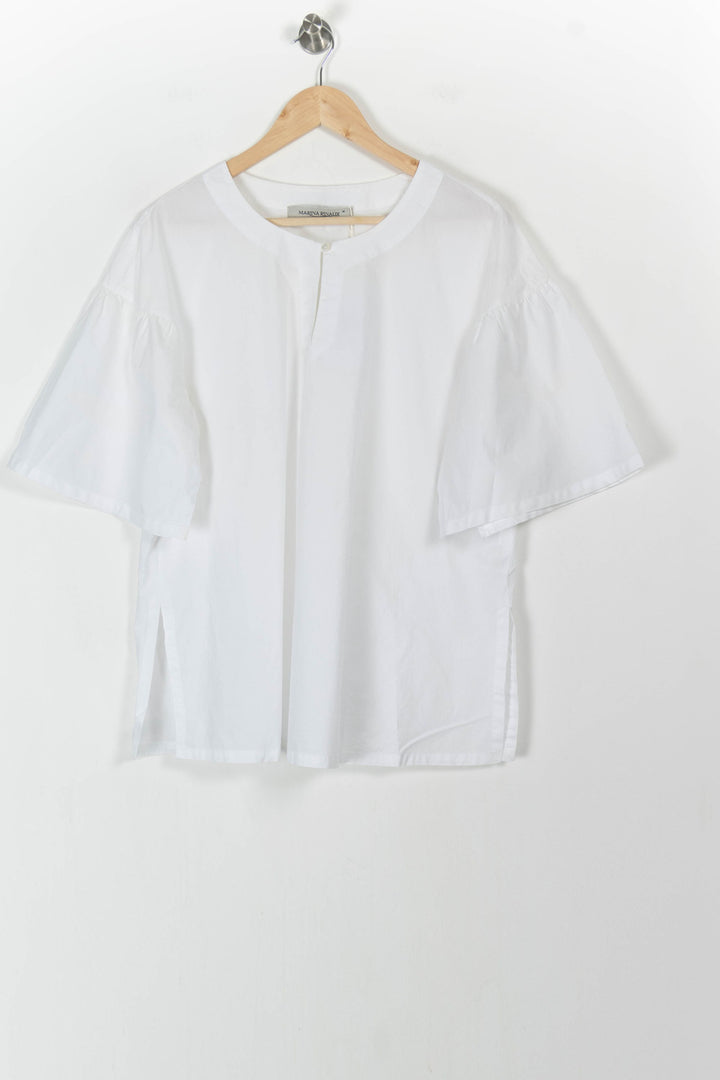 Tunique Blanche - Taille M/38 de la marque Marina Rinaldi | PARAD104788 - Vendu par Paradigme - Image 2