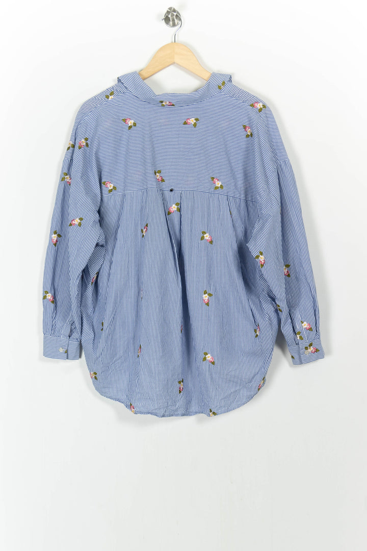 Chemise Bleue - Taille XXXL/46 de la marque Marina Rinaldi | PARAD104789 - Vendu par Paradigme - Image 4