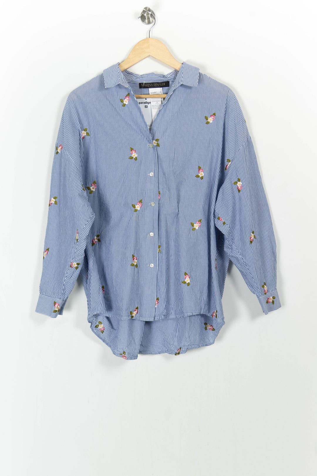 Chemise Bleue - Taille XXXL/46 de la marque Marina Rinaldi | PARAD104789 - Vendu par Paradigme - Image 2