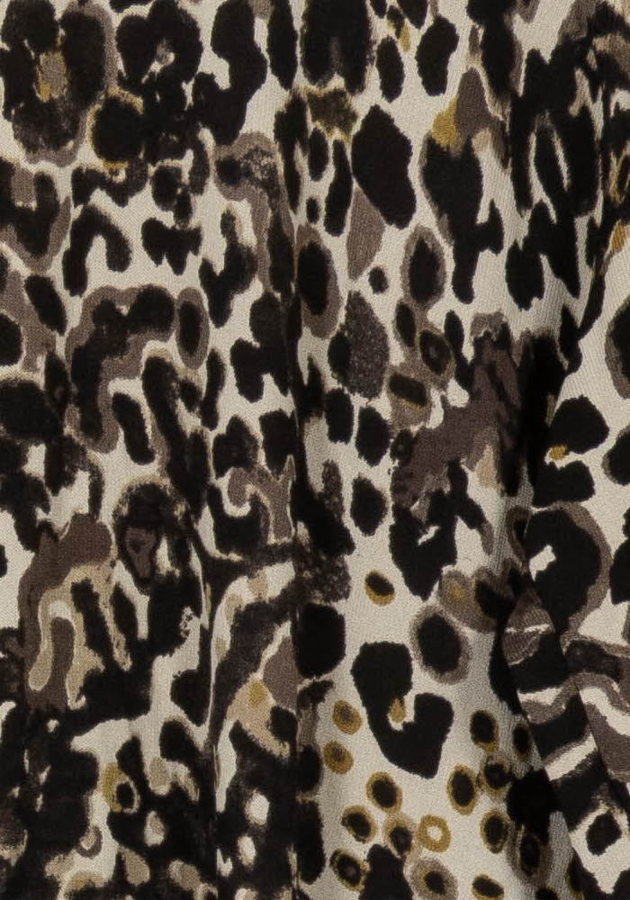 Tunique Marron et Beige - Taille XL/42 de la marque Marina Rinaldi | PARAD104797 - Vendu par Paradigme - Image 3