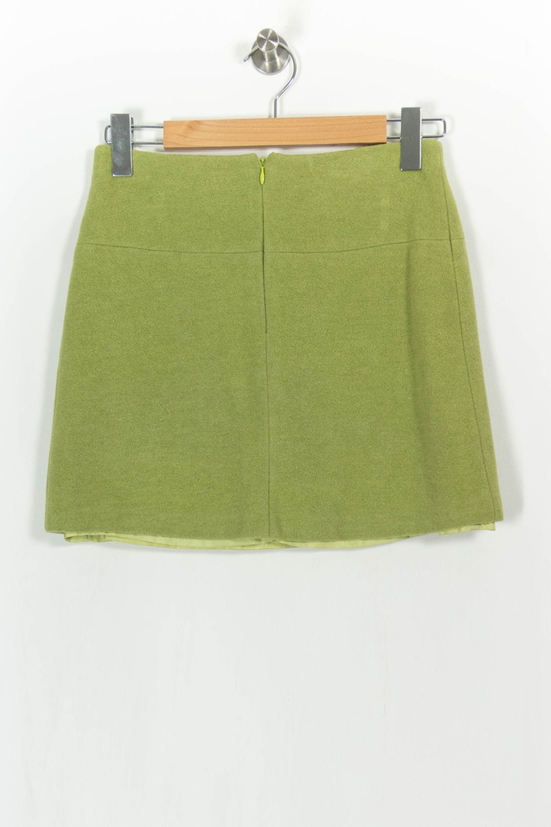 Jupe Courte Verte - Taille M/38 de la marque Tara Jarmon | PARAD104800 - Vendu par Paradigme - Image 4