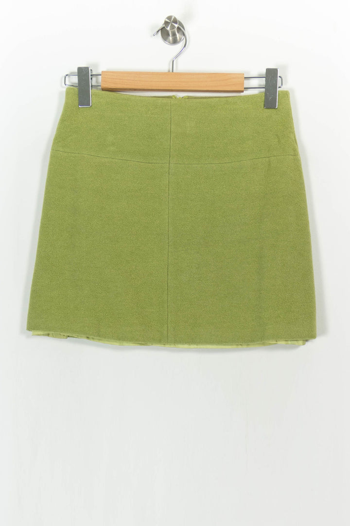 Jupe Courte Verte - Taille M/38 de la marque Tara Jarmon | PARAD104800 - Vendu par Paradigme - Image 2