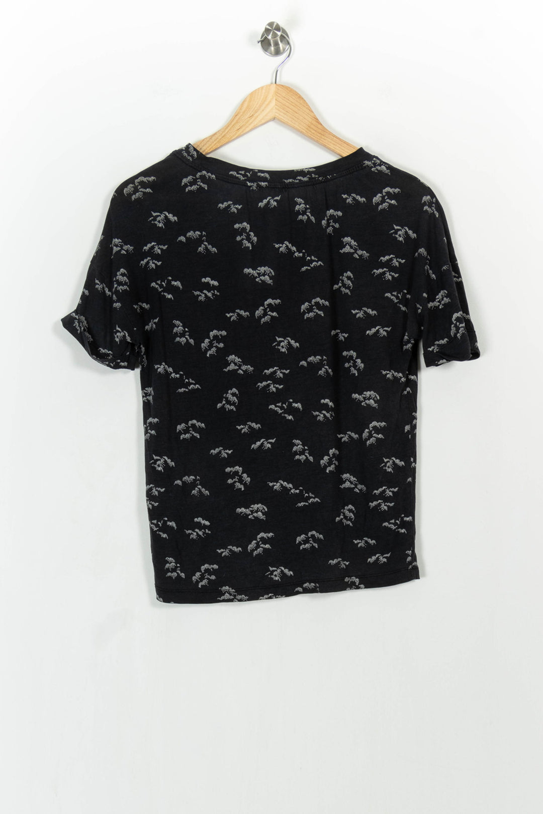 Tee-shirt Noir et Gris - Taille XS/34 de la marque Sessùn | PARAD104808 - Vendu par Paradigme - Image 4
