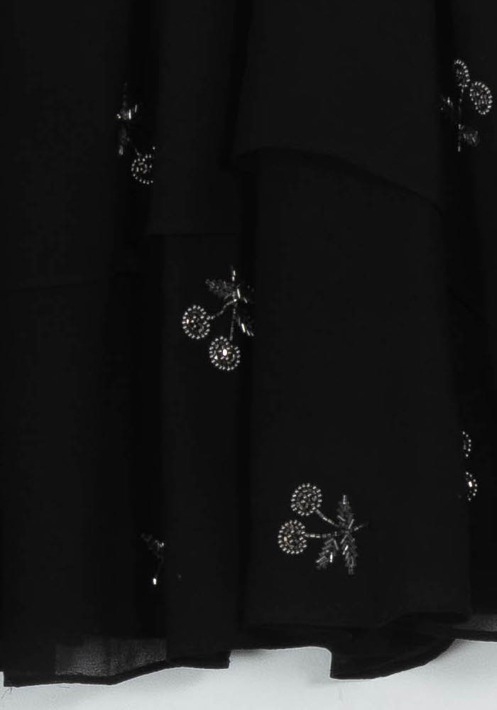 Jupe Courte Noire - Taille S/36 de la marque The Kooples | PARAD104810 - Vendu par Paradigme - Image 3