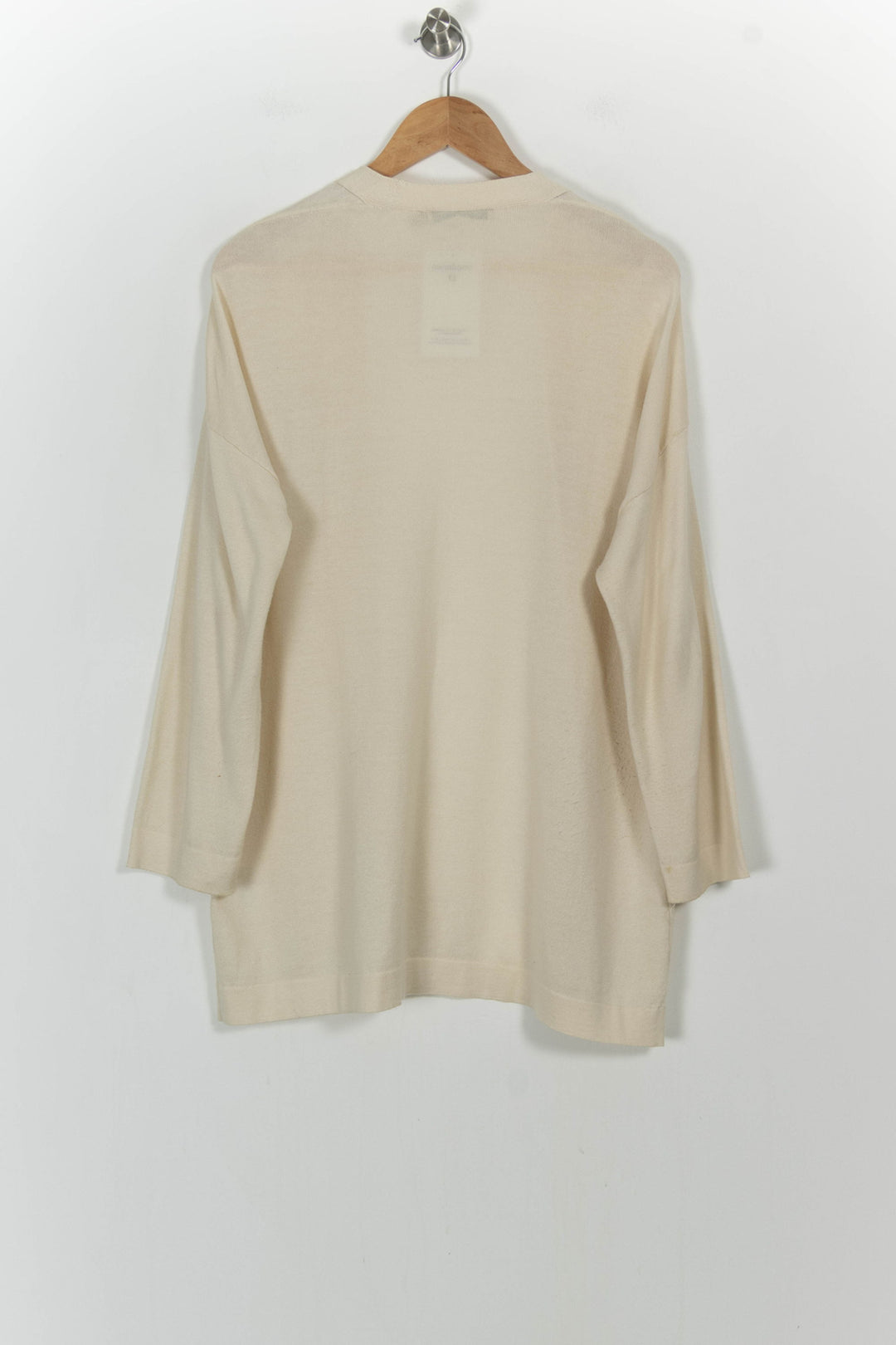 Cardigan Beige - Taille M/38 de la marque La Fée Maraboutée | PARAD104811 - Vendu par Paradigme - Image 4
