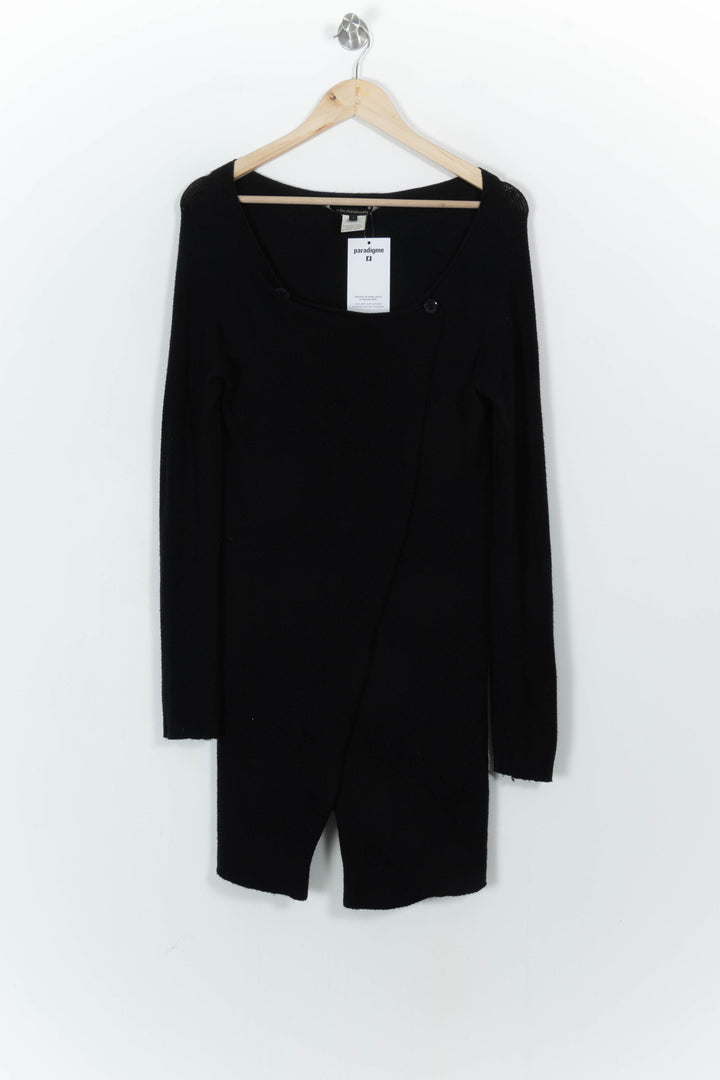 Gilet Noir - Taille S/36 de la marque La Fée Maraboutée | PARAD104813 - Vendu par Paradigme - Image 2