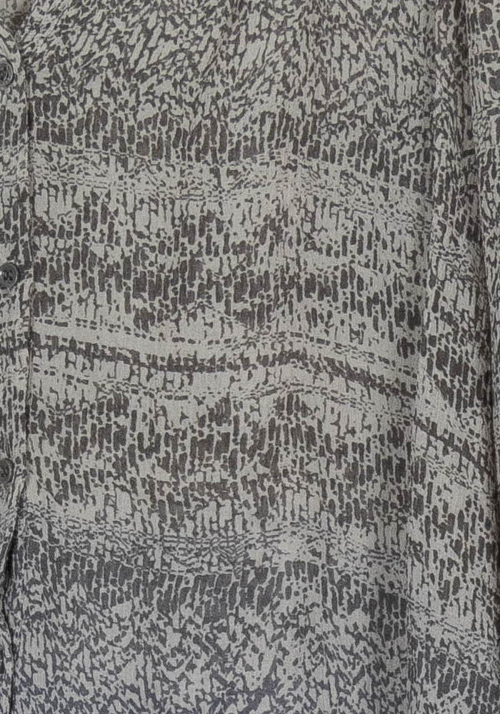 Blouse Grise et Bleue - Taille M/38 de la marque Comptoir des Cotonniers | PARAD104814 - Vendu par Paradigme - Image 3