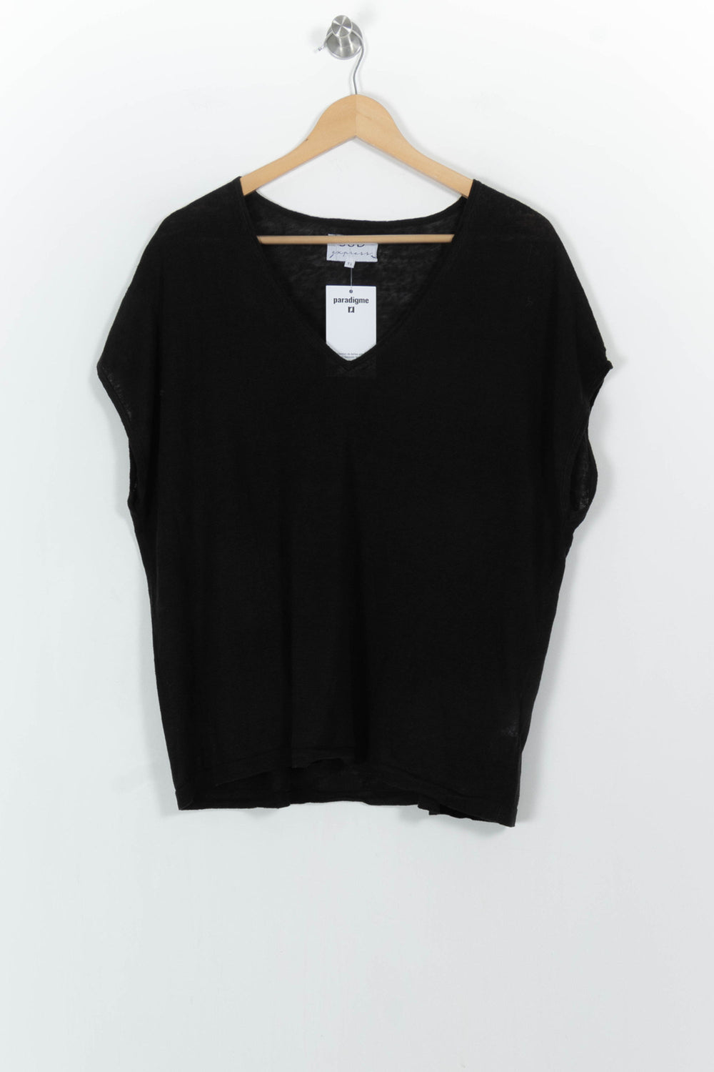 Tee-shirt Noir - Taille S/36 de la marque Sud express | PARAD104817 - Vendu par Paradigme - Image 2