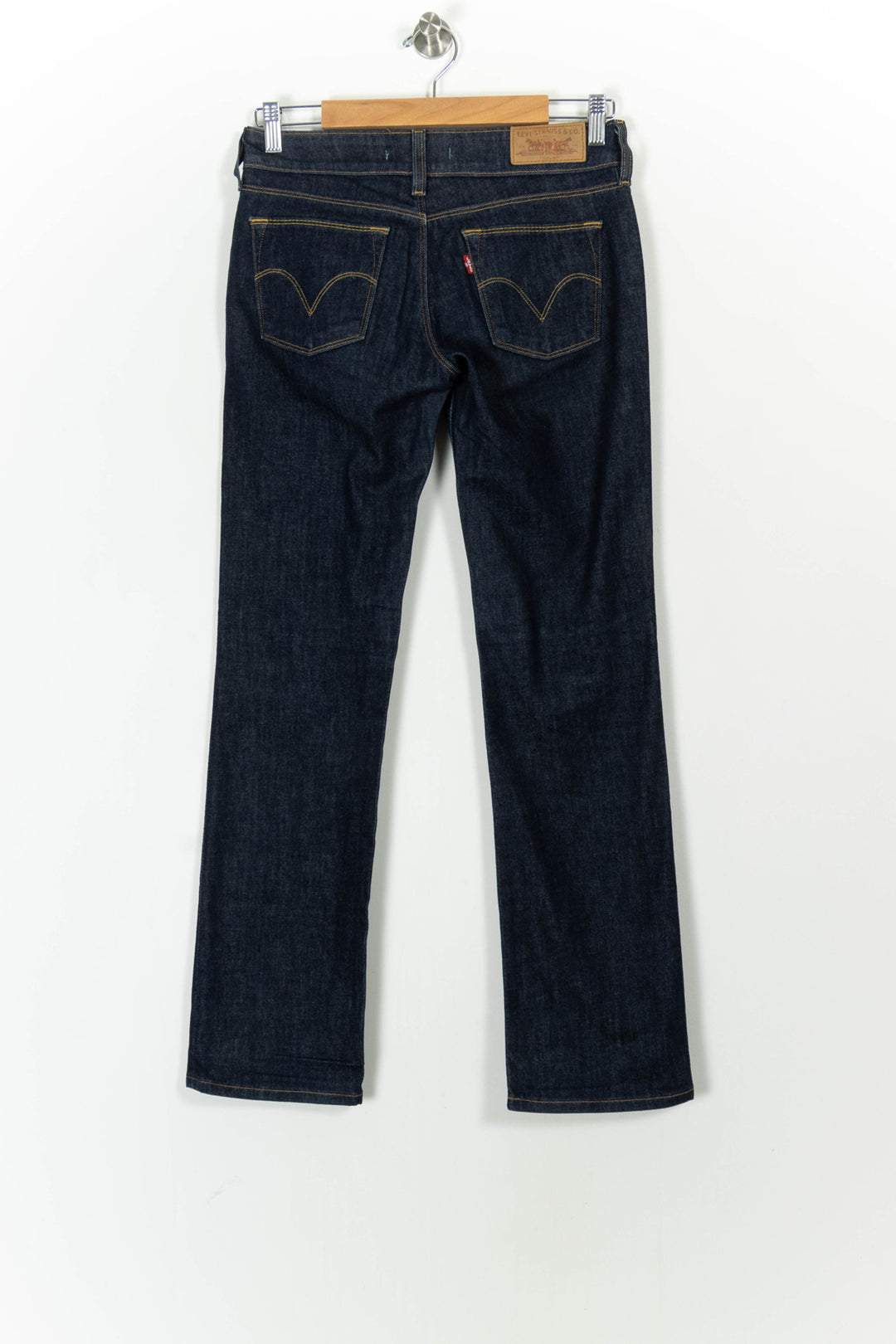 Jean Droit Bleu - Taille M/38 de la marque Levi's | PARAD104829 - Vendu par Paradigme - Image 4