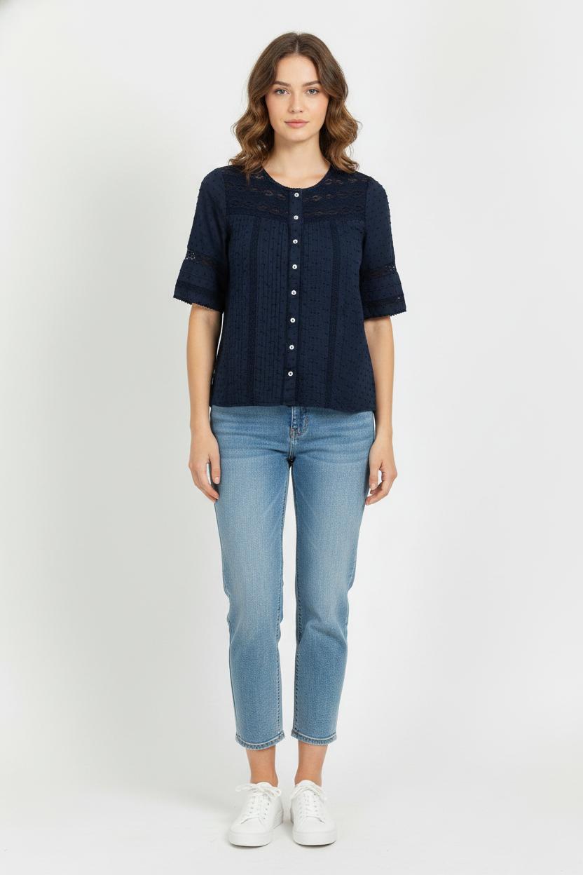 Blouse Bleue - Taille L/40 de la marque Maison 123 | PARAD104830 - Vendu par Paradigme - Image 1