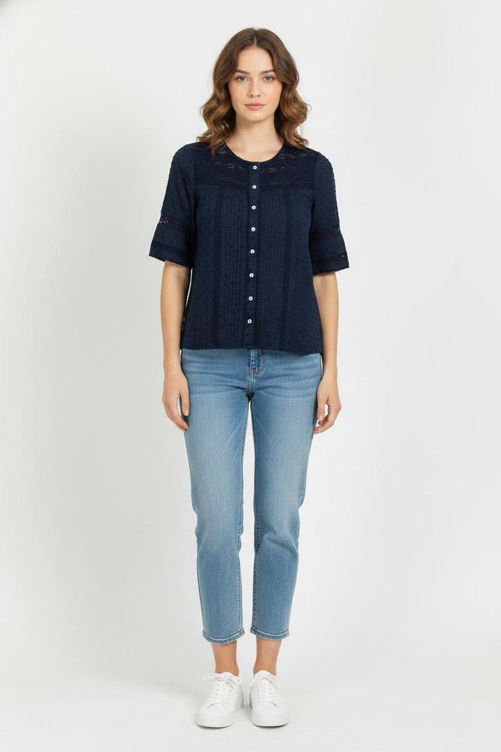 Blouse Bleue - Taille L/40 de la marque Maison 123 | PARAD104830 - Vendu par Paradigme - Image 1