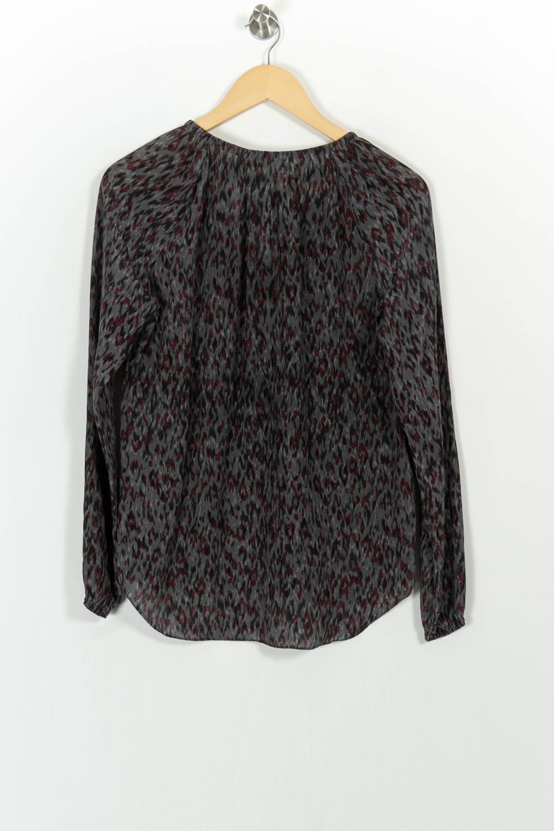 Blouse Grise et Bordeaux - Taille M/38 de la marque Comptoir des Cotonniers | PARAD104834 - Vendu par Paradigme - Image 4