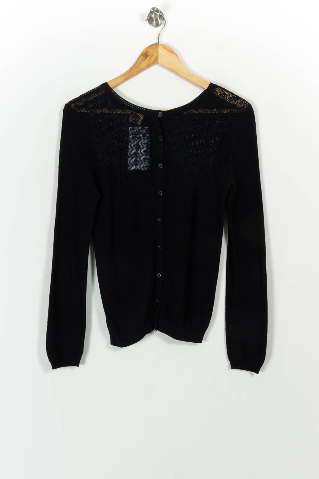 Pull Noir - Taille S/36 de la marque Des petits hauts | PARAD104839 - Vendu par Paradigme - Image 4