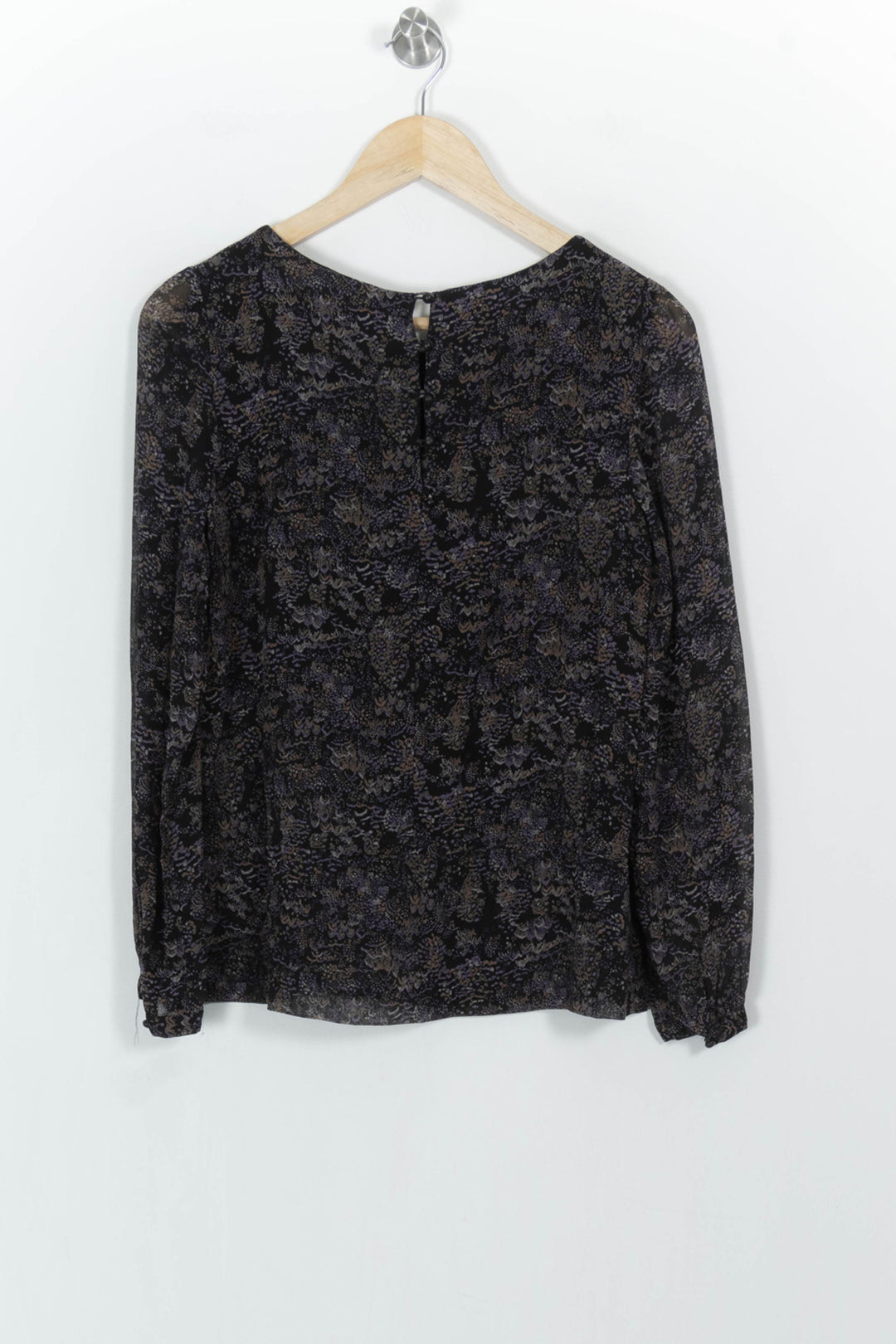 Blouse Noire et Violette - Taille M/38 de la marque Comptoir des Cotonniers | PARAD104843 - Vendu par Paradigme - Image 4