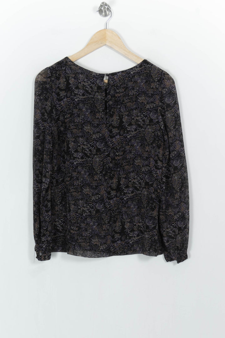 Blouse Noire et Violette - Taille M/38 de la marque Comptoir des Cotonniers | PARAD104843 - Vendu par Paradigme - Image 4
