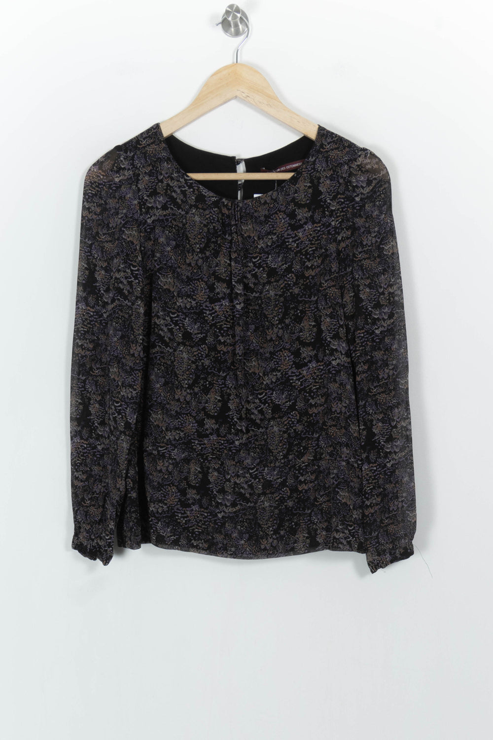 Blouse Noire et Violette - Taille M/38 de la marque Comptoir des Cotonniers | PARAD104843 - Vendu par Paradigme - Image 2