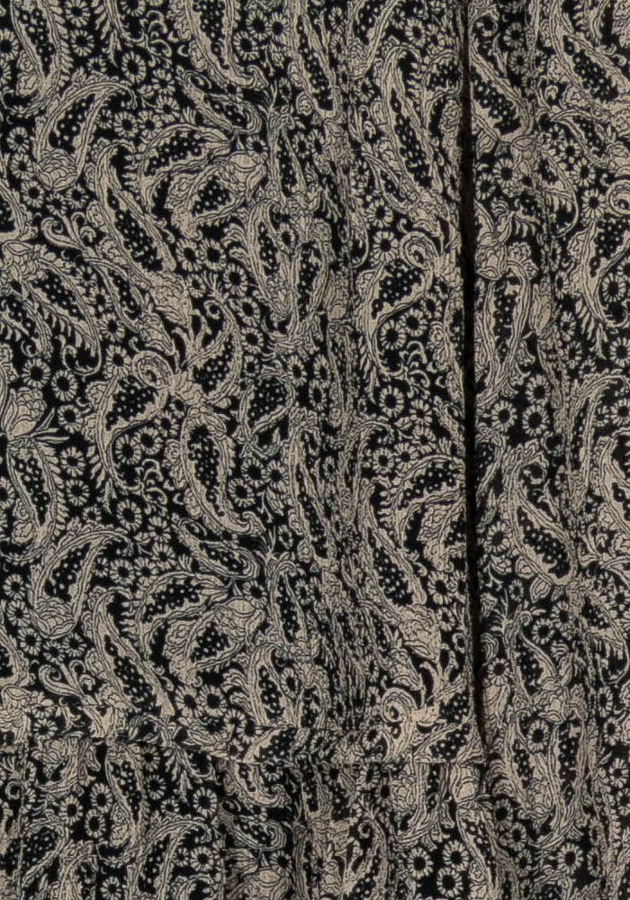 Robe Courte Noire et Beige - Taille S/36 de la marque Sézane | PARAD104853 - Vendu par Paradigme - Image 3