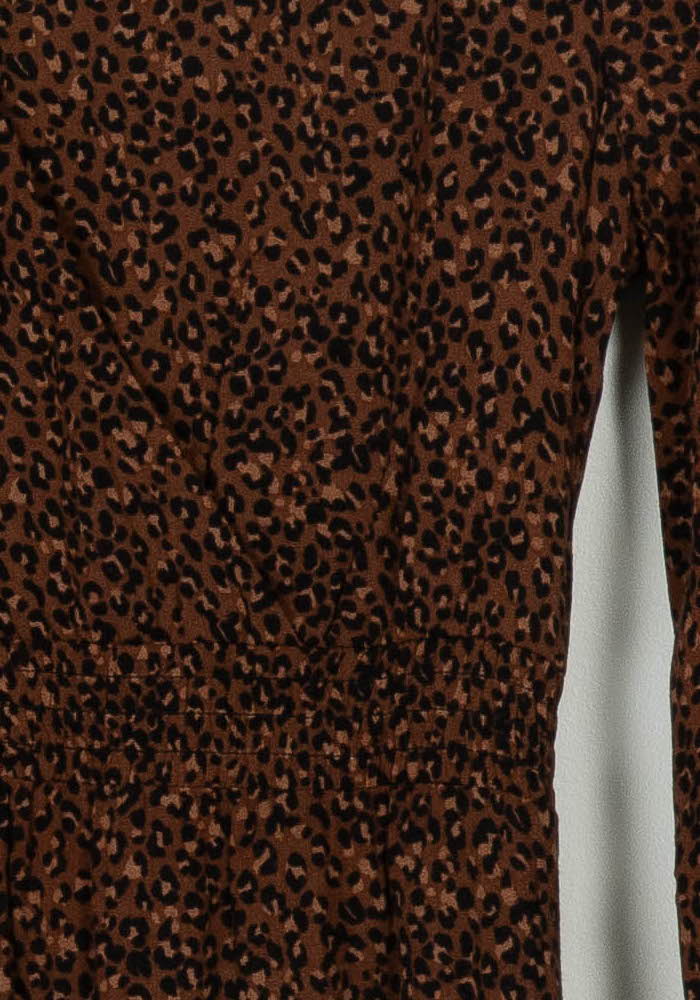 Robe Longue Marron - Taille XS/34 de la marque Sud express | PARAD104855 - Vendu par Paradigme - Image 3