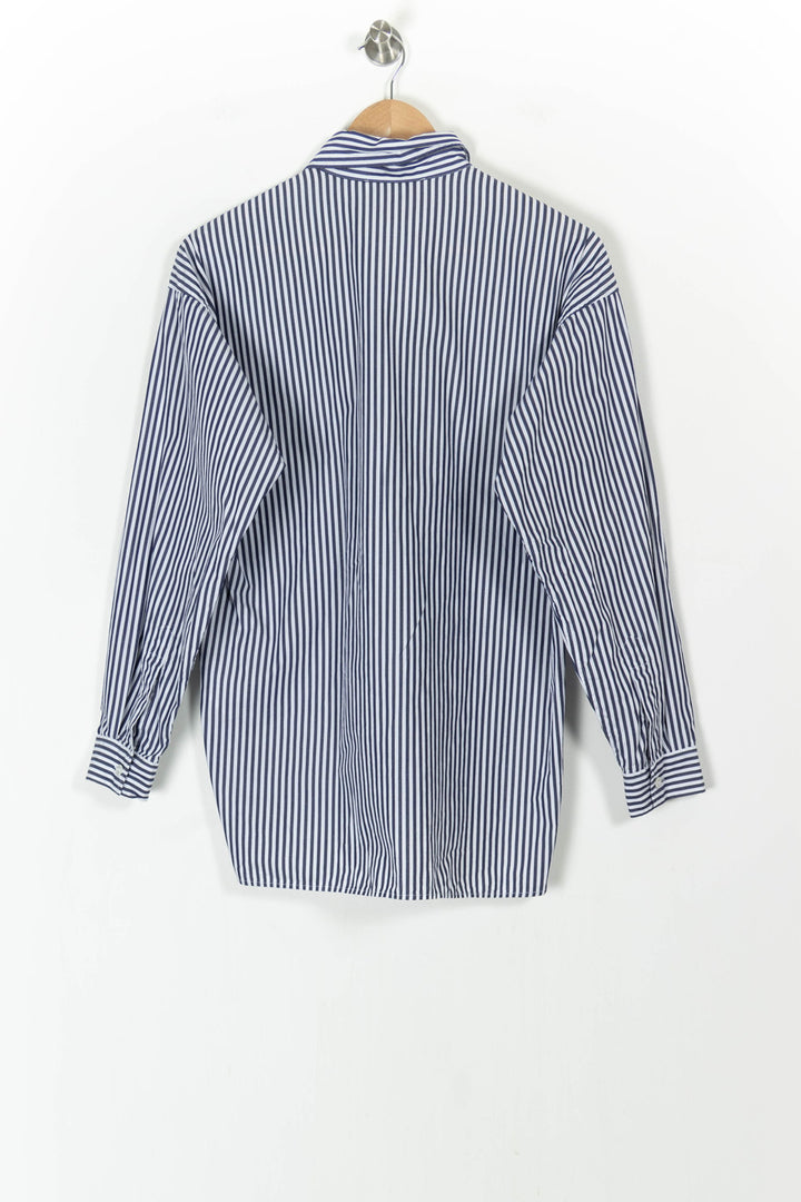 Chemise Rayée Bleue et Blanche - Taille M/38 de la marque Gerard Darel | PARAD104861 - Vendu par Paradigme - Image 4