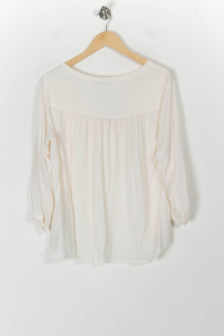 Blouse Beige - Taille L/40 de la marque Gerard Darel | PARAD104863 - Vendu par Paradigme - Image 4