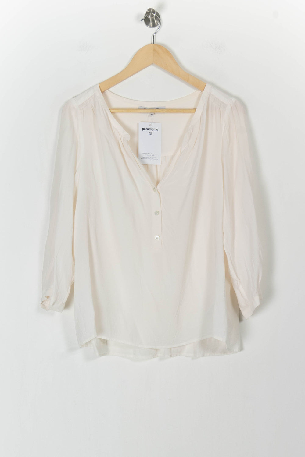 Blouse Beige - Taille L/40 de la marque Gerard Darel | PARAD104863 - Vendu par Paradigme - Image 2