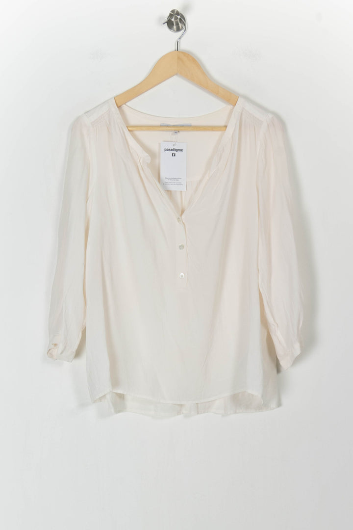 Blouse Beige - Taille L/40 de la marque Gerard Darel | PARAD104863 - Vendu par Paradigme - Image 2