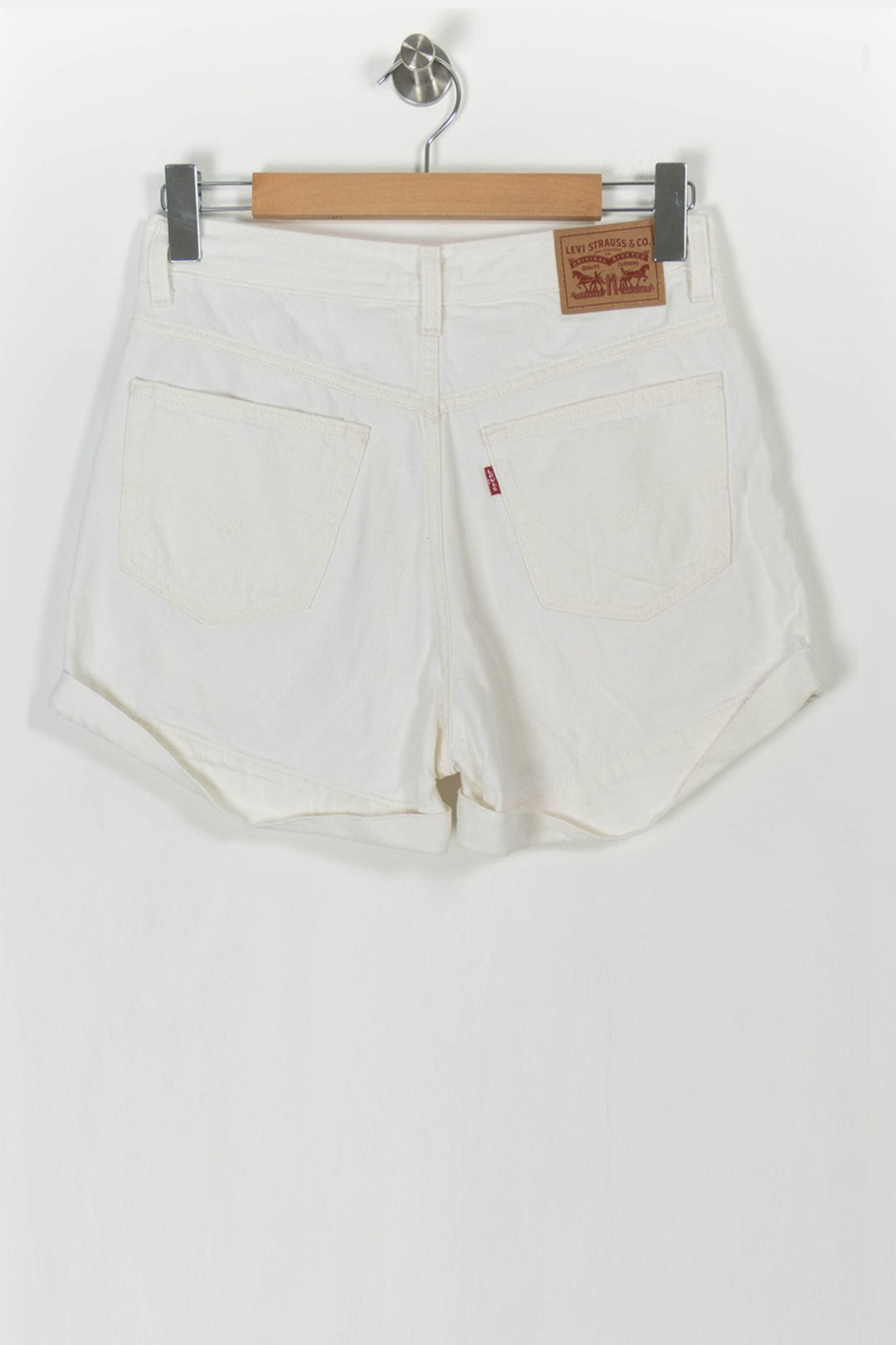 Short Blanc - Taille L/40 de la marque Levi's | PARAD104868 - Vendu par Paradigme - Image 4